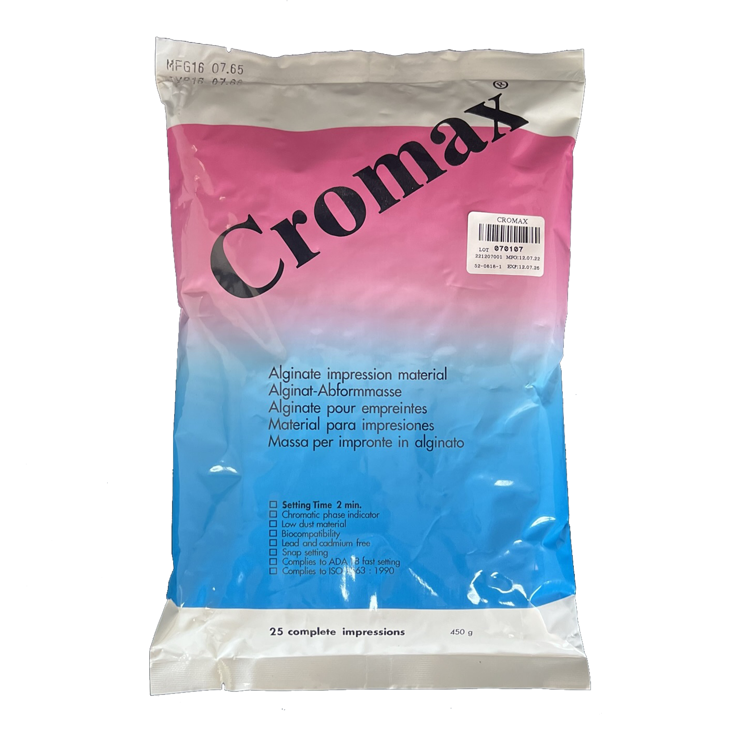 Chromax Dental Alginate