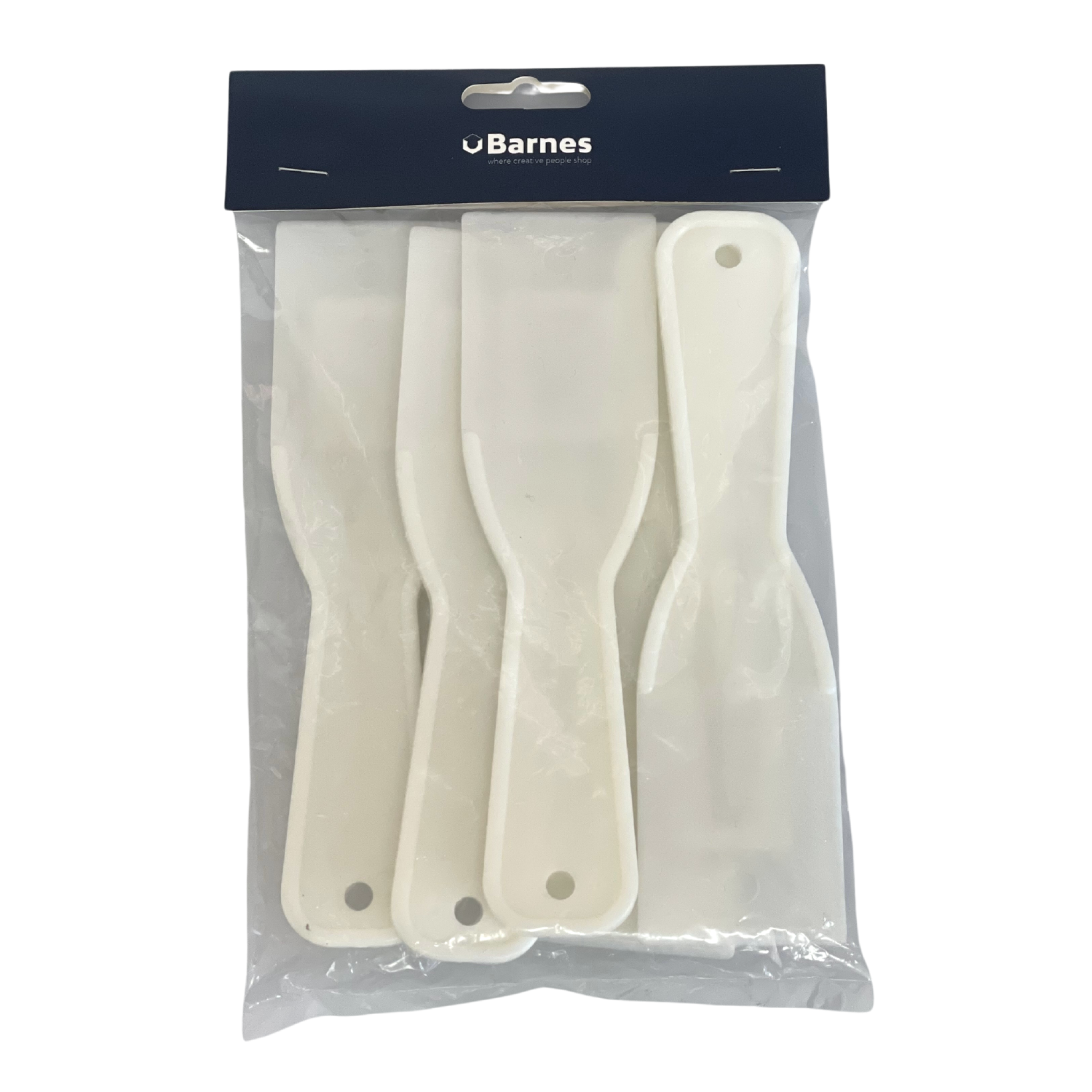 Plastic Putty Knife 2 inch Barnes