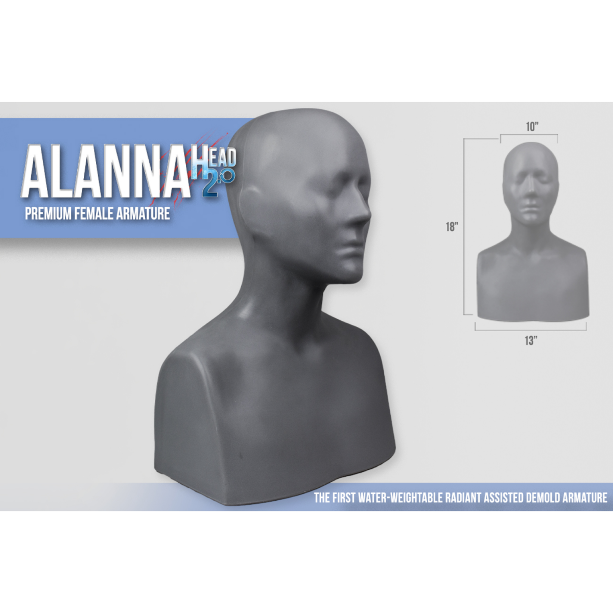 Deluxe Full Alanna Head Female Armature