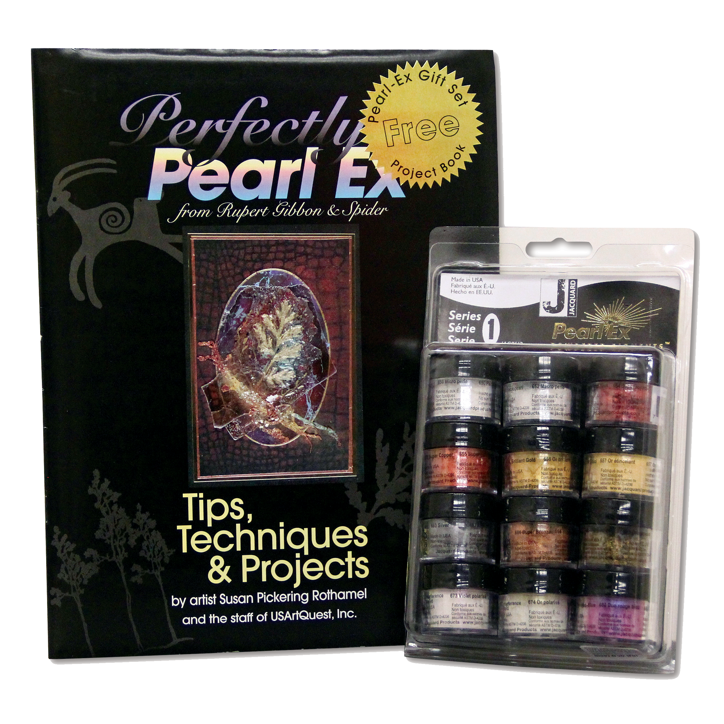 Pearl-Ex 12 Colour Book Set