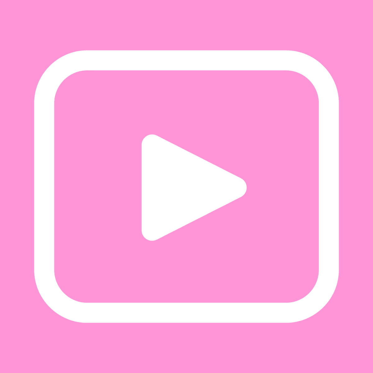 Pinkysil Video Vase