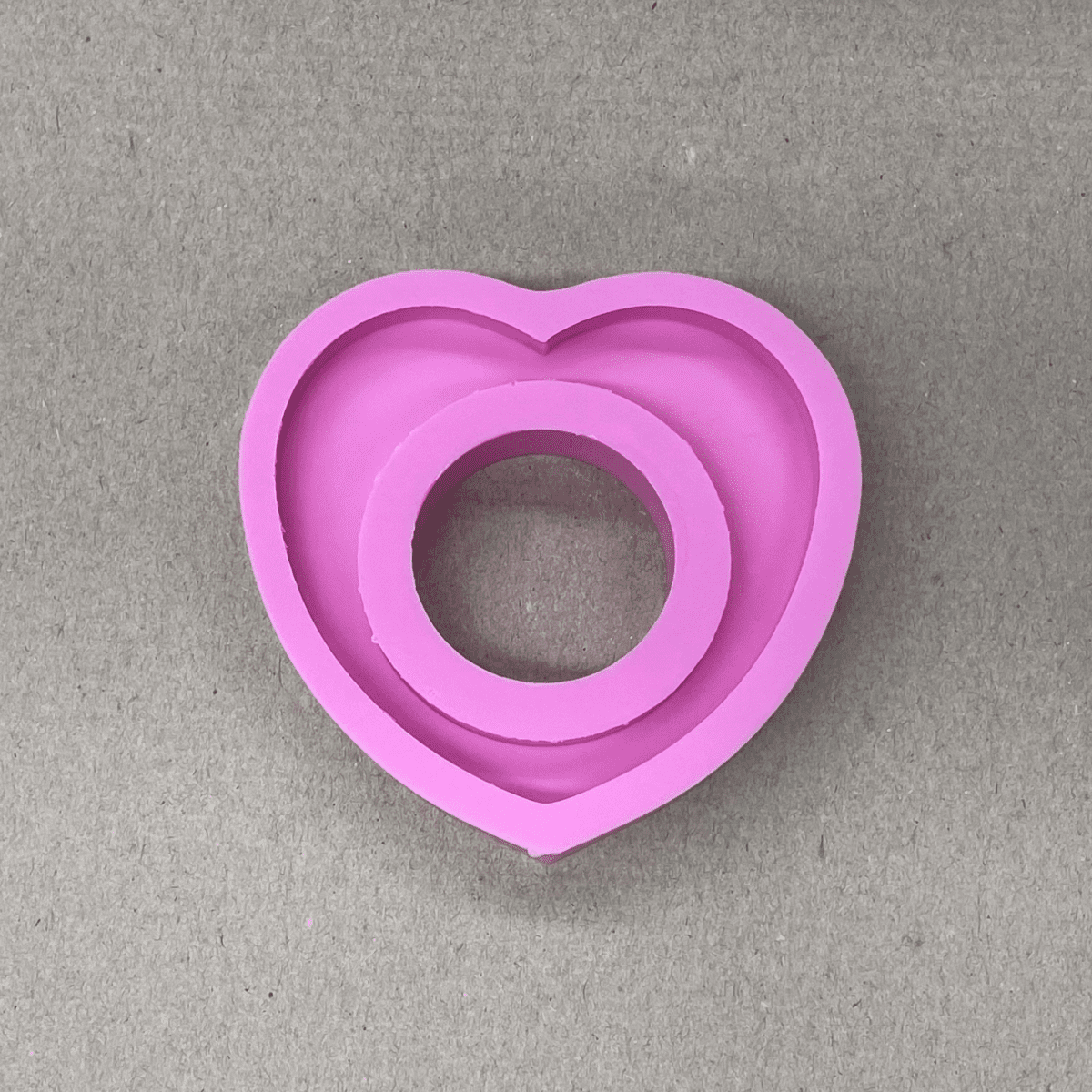 Neon Heart Kids Bangle Mould