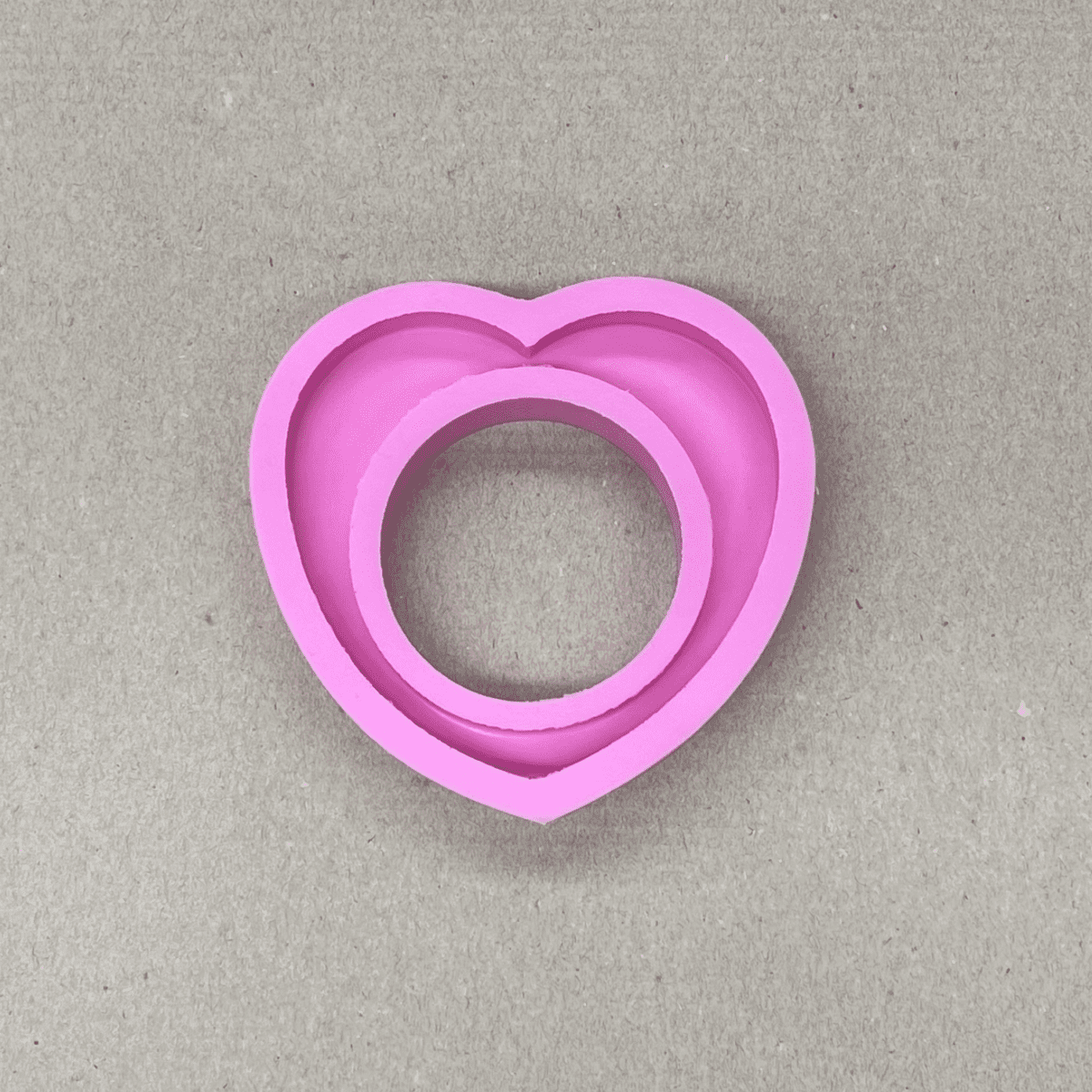 Neon Heart Adult Bangle Mould