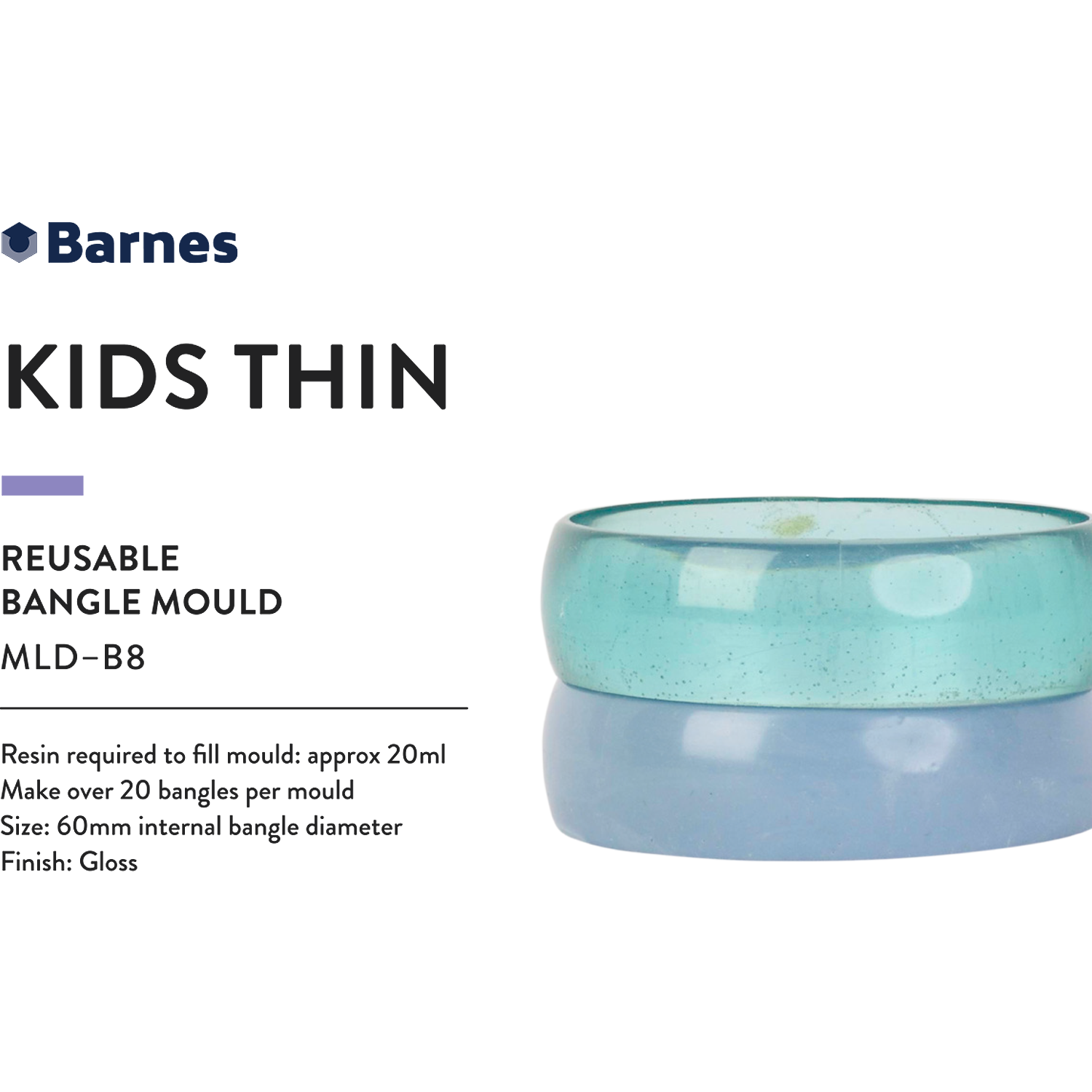 Kids Thin Bangle Mould