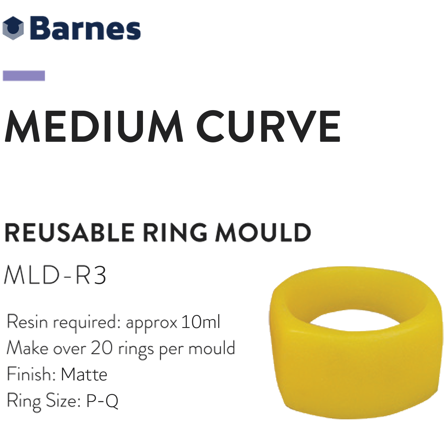 Medium Curve Ring Mould