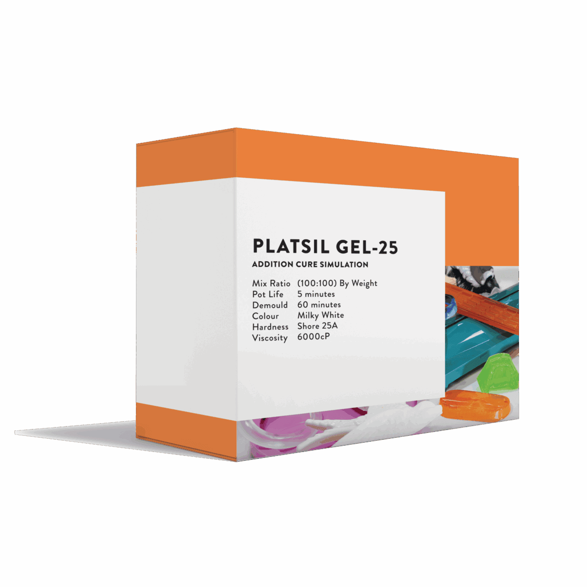 Platsil Gel-25 Prosthetic Grade Silicone