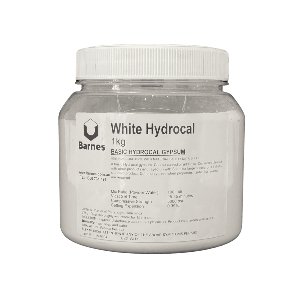 White Hydrocal